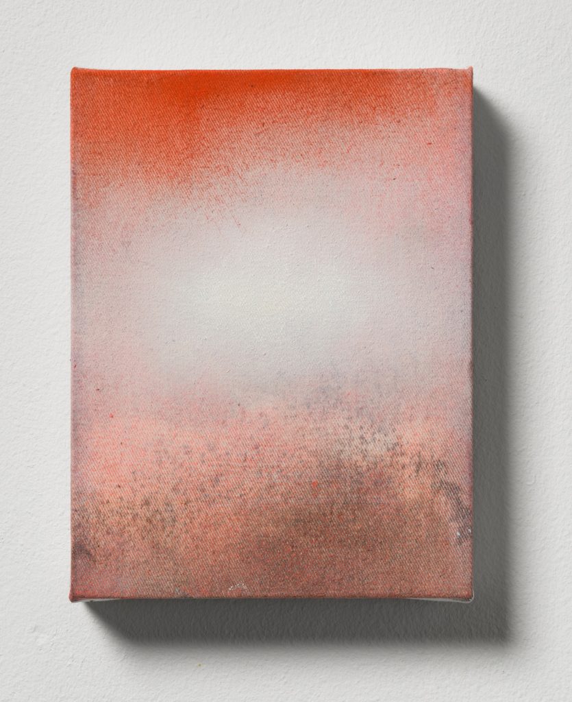 Bettina Scholz: Hitze (London Serie), Öl auf Leinwand, 20x15x3,5cm, 2019
