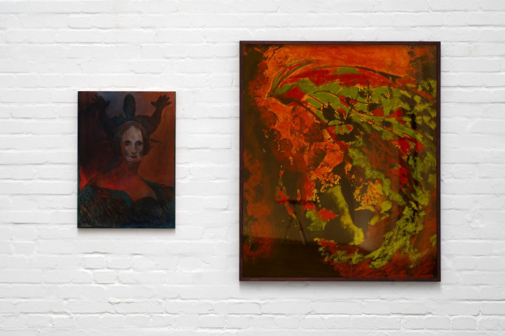 Bettina Scholz: Installation view „OST/WEST“, Emsdettener Kunstverein, 2024
