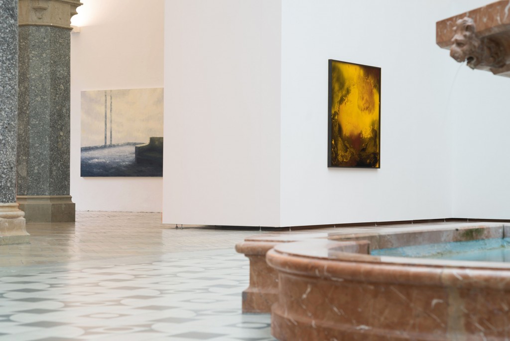 Bettina Scholz: Bettina Scholz and Sid Gastl, Die Idee des Pools ist die Weite, Rathausgalerie-Kunsthalle, München/Munich, 2016
